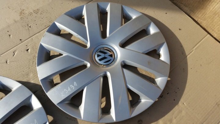 Колпак Volkswagen OE Оригинальный 15" серебристый, фото 6