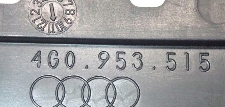 Защита руля верхняя черная Audi A6 C7 4G0953515, фото 6
