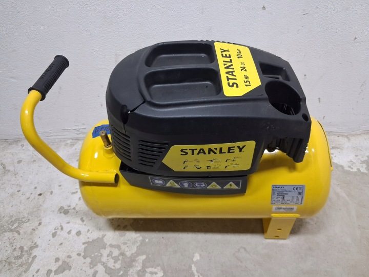 Компрессор безмасляный Stanley B6CC304STN003 24 l 8 бар, фото 1