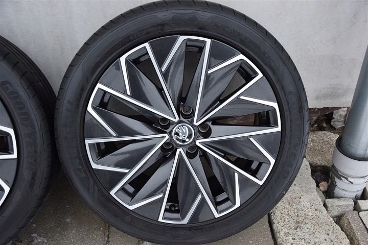 КОЛЕСА ЛИТЫЕ ДИСКИ PROPUS SKODA 235/45/18 3V0601025B, фото 2