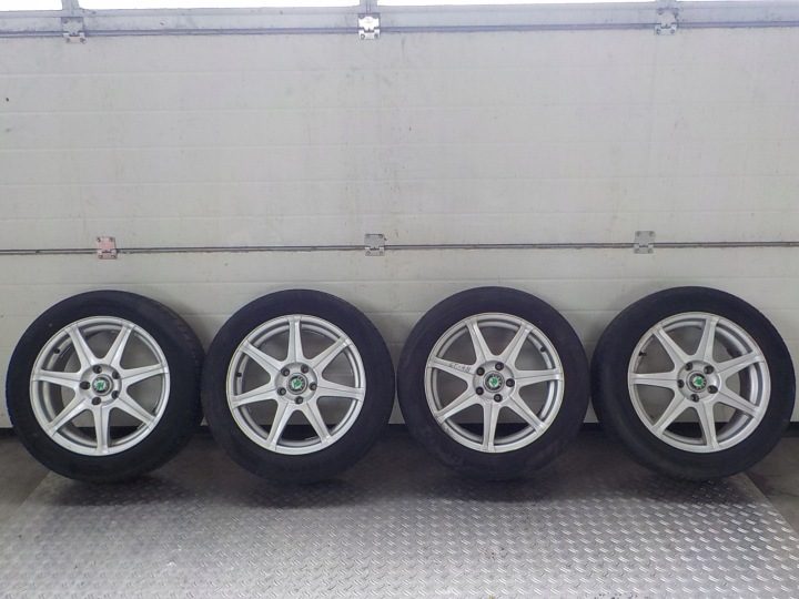 Skoda колеса диски 4 шт. комплект 215/55/17, фото 1