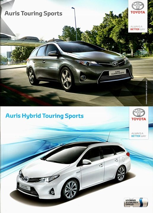 ПРОСПЕКТ TOYOTA AURIS TOURING SPORTS / AURIS ГИБРИД TOURING SPORTS, фото 1