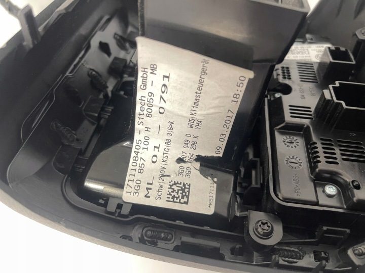 ДЕФЛЕКТОР ОБДУВА ТОННЕЛЯ ПРЕОБРАЗОВАТЕЛЬ VW PASSAT B8 5Q0907155C 3G0864298K, фото 6