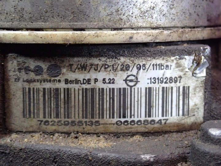 Opel Astra H III 1,9CDTI Z19DTL 100 л.с. насос гидроусилителя 13192897, фото 8
