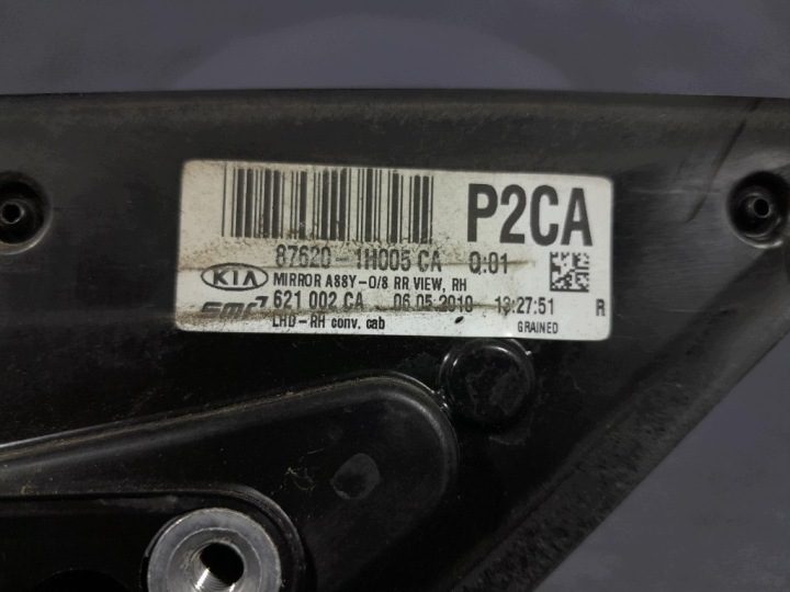 KIA CEED I РЕСТАЙЛИНГ 10- ХЭТЧБЕК 5D ЗЕРКАЛО ПРАВОЕ МЕХАНИЧЕСКОЕ EU 87620-1H005, фото 6