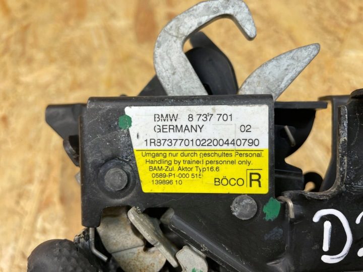 ЗАМОК КРЮЧОК ЗАЩЕЛКА АКТИВНАЯ КАПОТА ПРАВАЯ MINI F55 F56 F60 BMW F48 8737701, фото 7