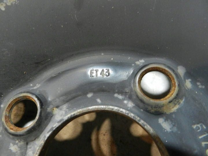 4× Штампованный диск Fiat OE 51763241 F.GP 6.0" x 15" 4x100 ET -43, фото 11