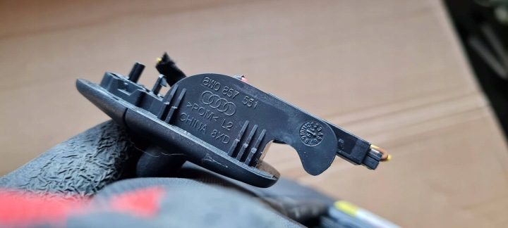 A4 B9 8W РЕСТАЙЛИНГ СОЛНЦЕЗАЩИТНЫЙ КОЗЫРЕК S-LINE ЛЕВЫЙ ПЕРЕДНИЙ 8W0857551AD A5 8W, фото 9