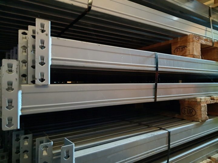 Стеллаж paletowy NEDCON складской 2,5m траверса 3m 3x1000kg skład 0+2, фото 4