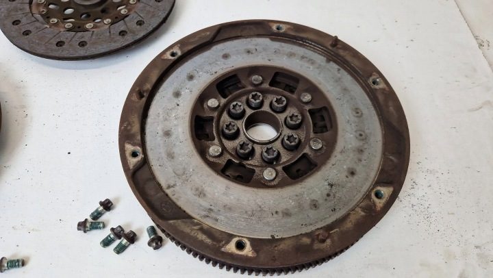 Сцепление двухмассовый маховик 5 передача Saab 9-3 93 II 1.8t 2.0t 2.0T Aero 55562984, фото 4