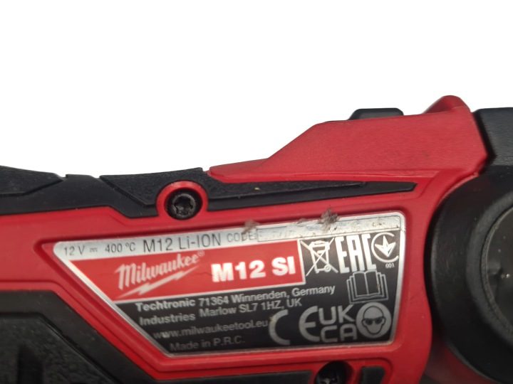 Паяльник Milwaukee M12 SI-201C 12V 400°C Комплект с baterią 2Ah, фото 2