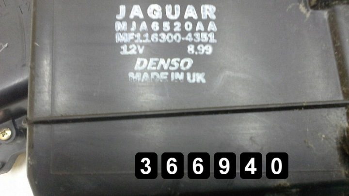 2003 Jaguar XJ-8 Вентилятор моторчика вентилятора печки правый mja6520aa, фото 5
