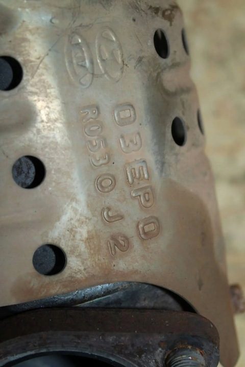 КАТАЛИЗАТОР ФИЛЬТР ТВЕРДЫХ ЧАСТИЦ DPF KIA STONIC 1.4B, фото 4