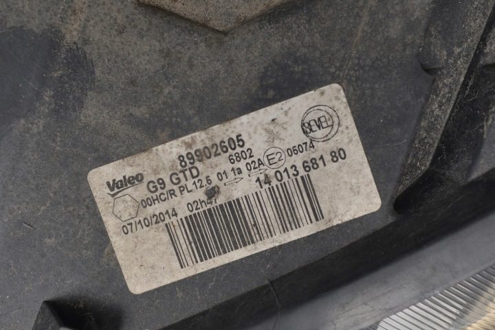 Фара передняя ЛЕВАЯ Jumpy II Scudo II Expert II (06>15r) 89902605 EUR, фото 10