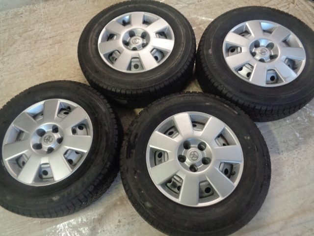 КОЛЕСА 16 TOYOTA 5X114,3 ET45 BRIDGESTONE 215/70R16, фото 1