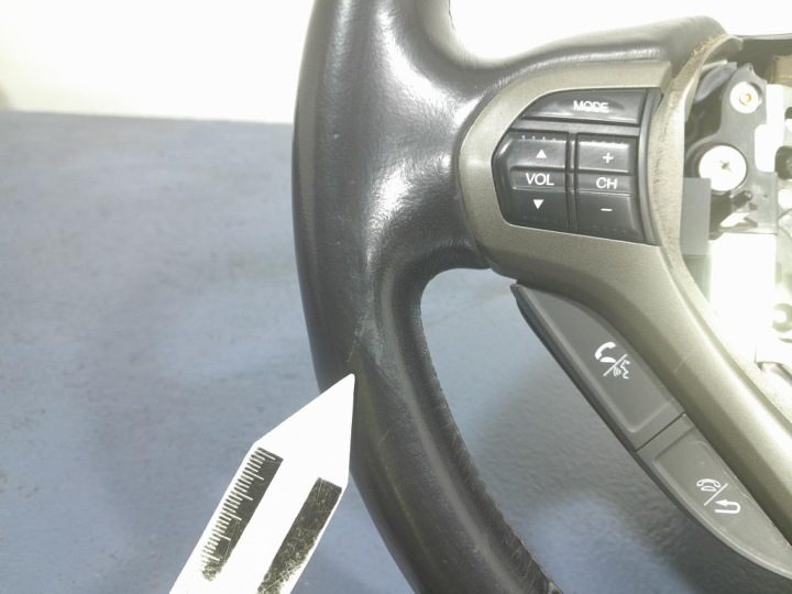 HONDA ACCORD VIII РУЛЬ МУЛЬТИФУНКЦИОНАЛЬНЫЙ КОЖАНЫЙ, фото 7