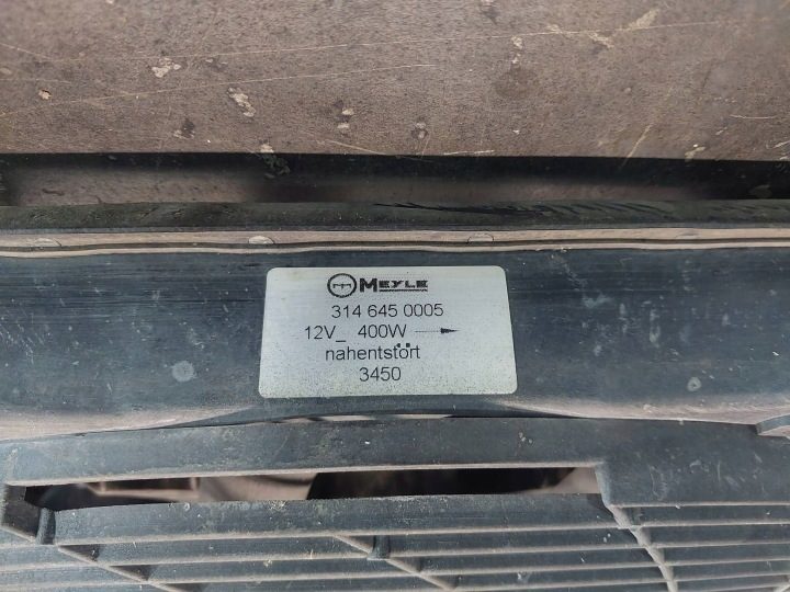 Вентилятор радиатора кондиционера A/C BMW 5 E39 3146450005 4 пин, фото 4