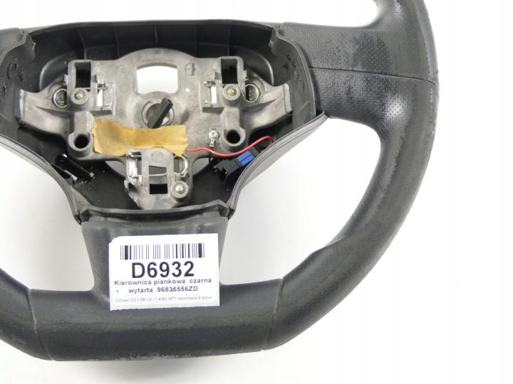 Руль piankowa черный wytarta Citroen C3 II 09-13r. хэтчбек, фото 5