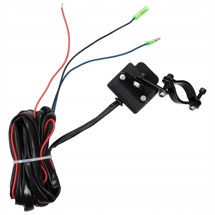 Электрическая лебедка 1360 кг 12V черная, фото 5