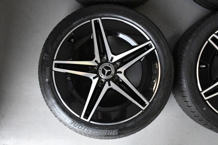 Диски Колеса 18 дюймов Mercedes C Класс W206 A206 Лето Bridgestone Bicolor ДЕМО, фото 9