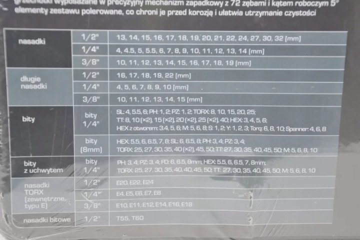 Комплект торцевых головок с grzechotkami 216 шт. PRO-WK429, фото 4