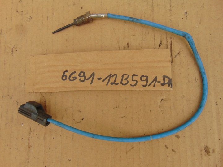 Датчик температуры выхлопных газов Ford Focus MK2 Mondeo MK4 6G91-12B591-DA, фото 1