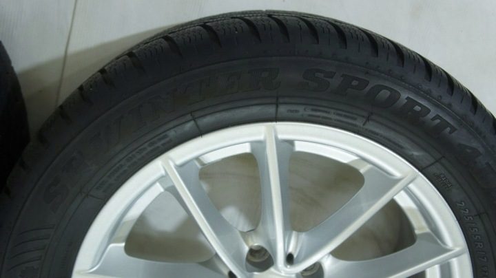 4× Шина зимняя Dunlop SP Winter Sport 4D 225/55R17 97 H защита диска, Run Flat MO - Mercedes-Benz, фото 12
