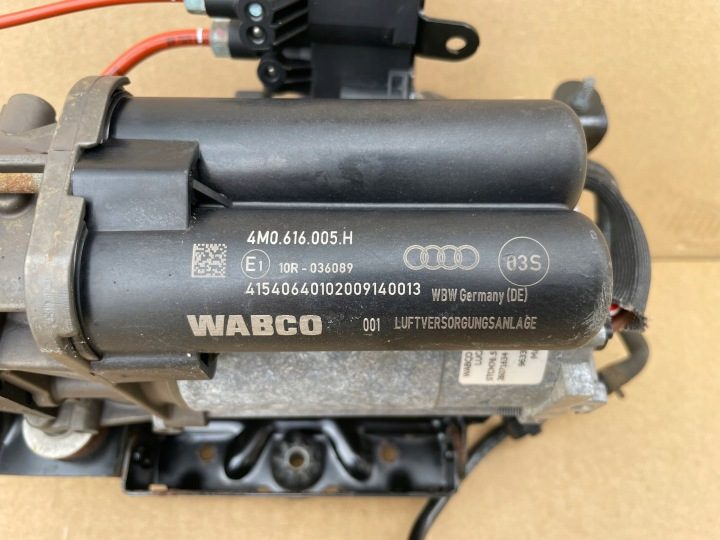 КОМПРЕССОР ПНЕВМОПОДВЕСКИ AUDI Q7 TOUAREG III 4M0616005H В СБОРЕ, фото 2
