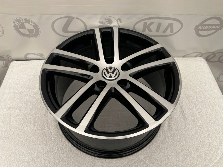 4× Литой диск Volkswagen OE TOUAREG 9.0" x 19" 5x130, фото 6