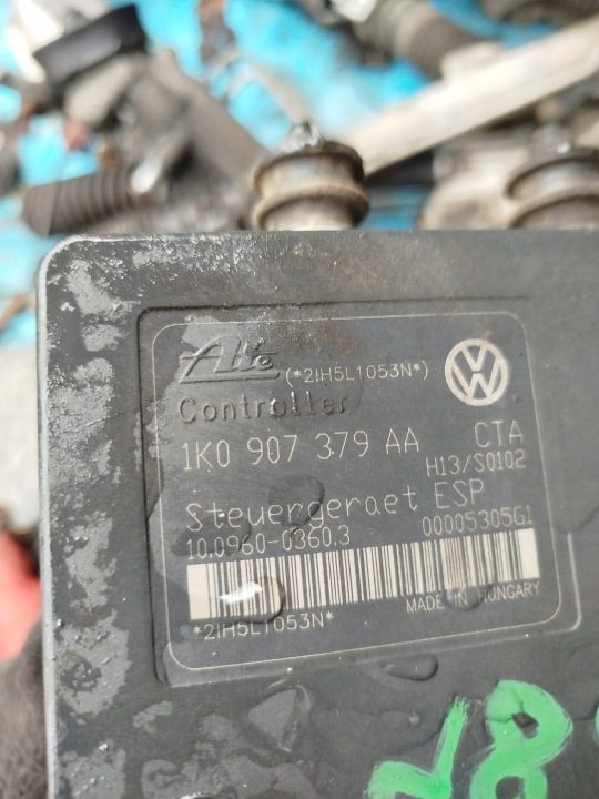 Насос ABS VW Golf V 5 Skoda Octavia Seat Leon II 2 1K0907379AA 1K0614517AA, фото 4