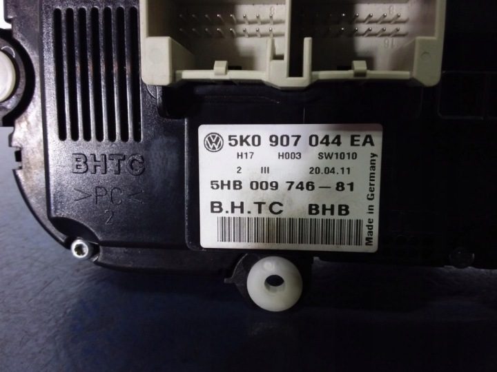 VW JETTA VI БЛОК УПРАВЛЕНИЯ КЛИМАТОМ ОБДУВА 5K0907044EA, фото 6