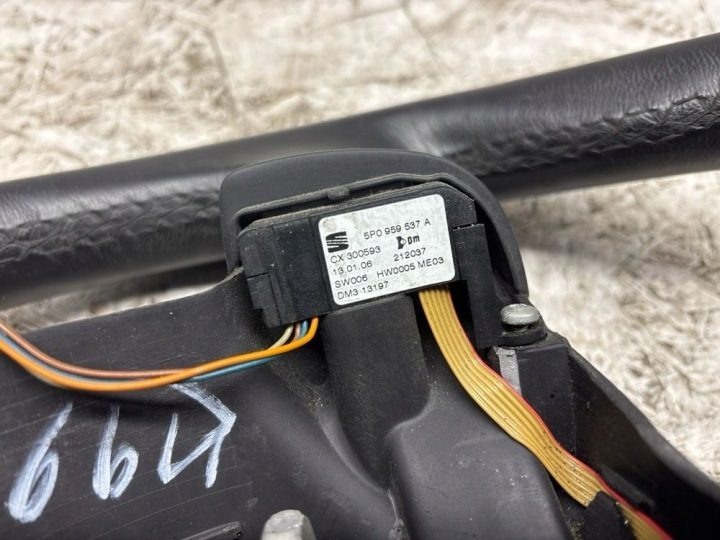 Руль кожа SEAT OE 5P0419091C, фото 9