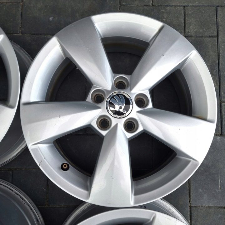 4× Литой диск Skoda OE Carme 15" 6.0" x 15" 5x100 ET 37, фото 3