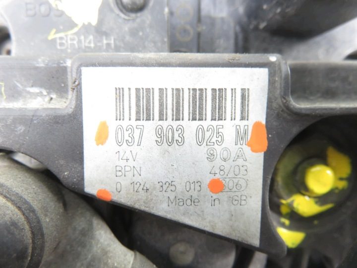 Генератор Seat Ibiza III 1.4 16V 037903025M 0124325013, фото 5