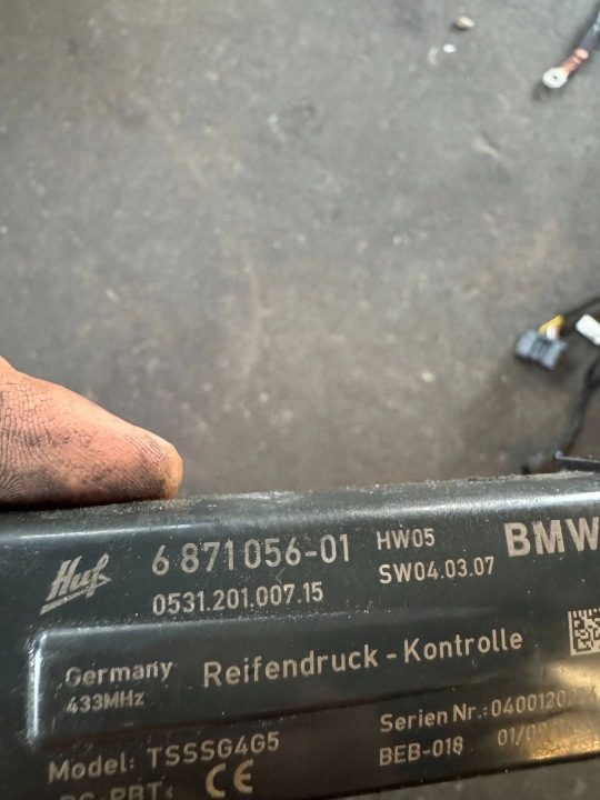 БЛОК УПРАВЛЕНИЯ RDC BMW F01 F02 F04 F06 F07 F10 F11 F12 F13 F25 F26 6871056, фото 2