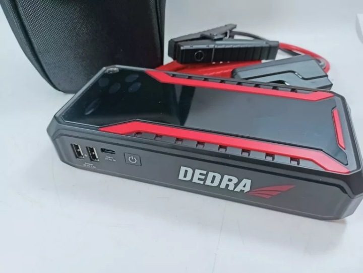 Устройство для пуска Dedra Jump стартер 12000 мач USB-C LED Booster 44,4W, фото 2