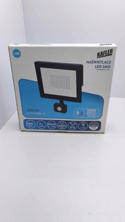 Прожектор Azaris 50W IP65 с датчиком движения 4500 lm 6000 K, фото 3