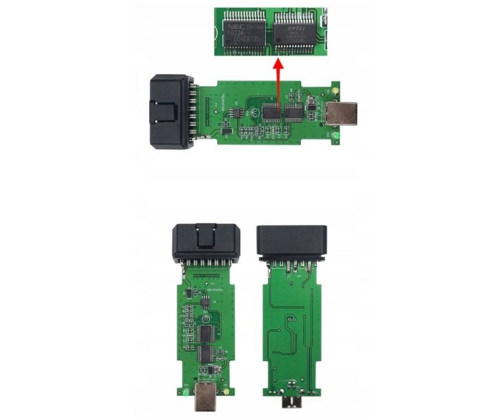Интерфейс диагностический BMW Сканер 1.4.0 OBD2, фото 3