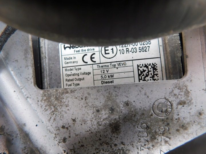 BMW F10 F11 Webasto печка комплект дизель 12 В 5 кВт Eberspacher, фото 4