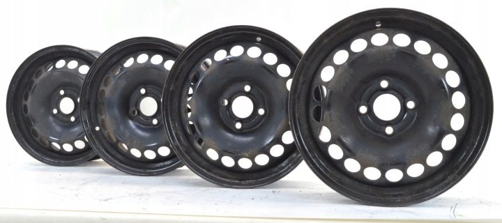 4× Штампованный диск Opel OE 6.0" x 15" 4x100, фото 1
