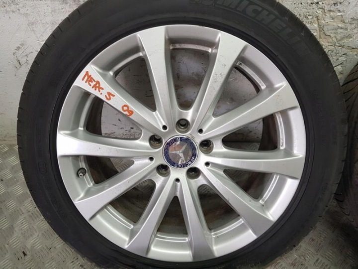 КОЛЕСА ДИСКИ ШИНЫ 255/45/R18 MERCEDES W221 A2214015402, фото 5