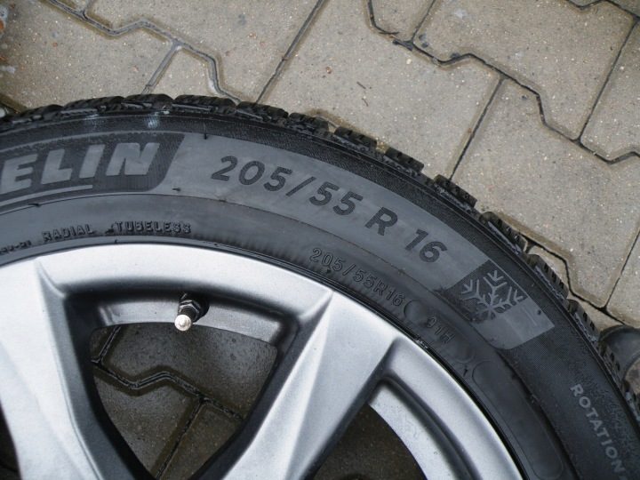 Audi VW 5x112 ET48 Литые диски 16 Алюминиевые Диска 16" OZ Колеса Шины Зимние 205/55/16, фото 4