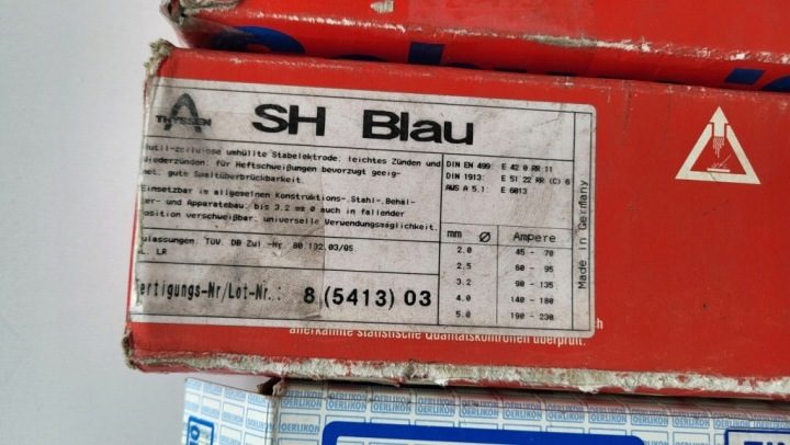ELEKTRODY СВАРОЧНЫЙ THYSSEN SH BLAU 8541303 I FINCORD EN499 GWR, фото 2