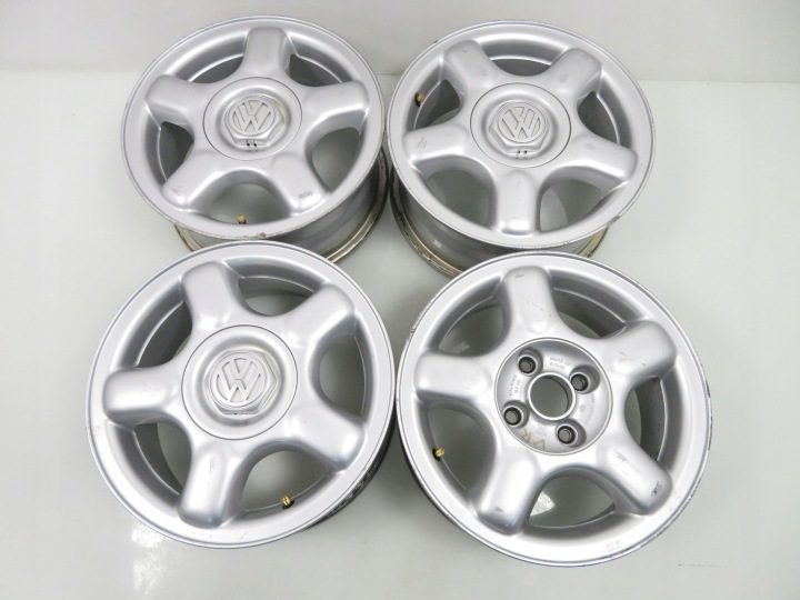 Литые диски 14'' VW Polo Golf 4x100 ET43 6N0601025D, фото 1