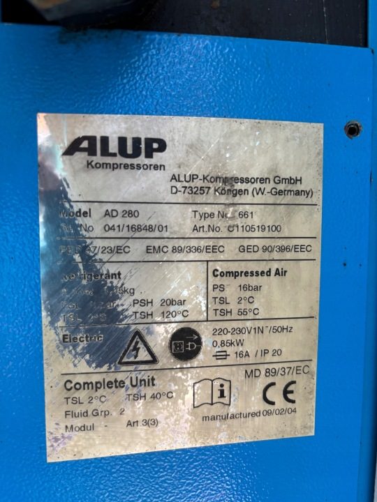 Компрессор ALUP SCK 42-13 PLUS, фото 9