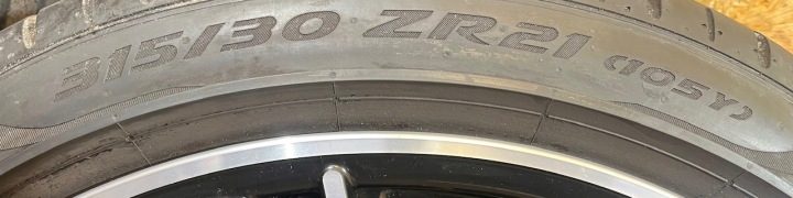 КОЛЕСА КОМПЛ. PORSCHE PANAMERA 971 ТУРБО 275/35/21 315/30/21 ТУРБО EXCLUSIVE 1, фото 6