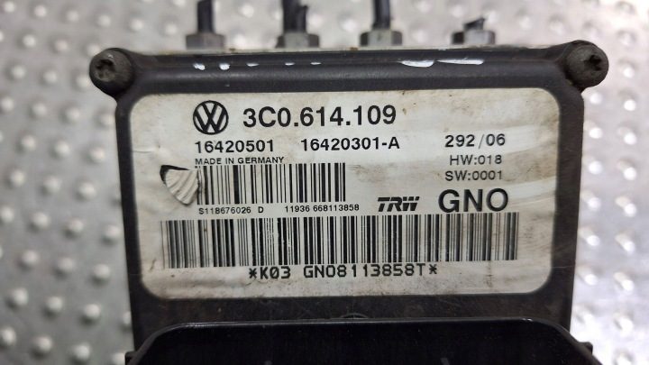 Насос блок управления ABS 3C0614109 VW Passat B6, фото 6