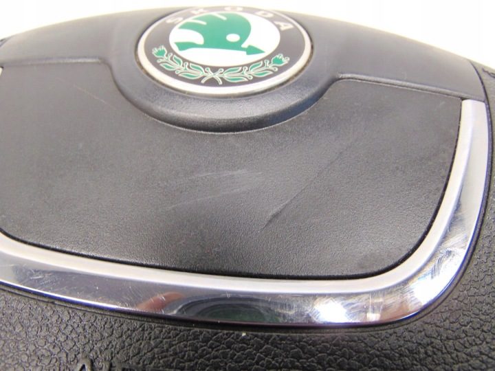 ПОДУШКА БЕЗОПАСНОСТИ ВОДИТЕЛЯ SKODA SUPERB 2 II 08- 1Z0880201AK, фото 5