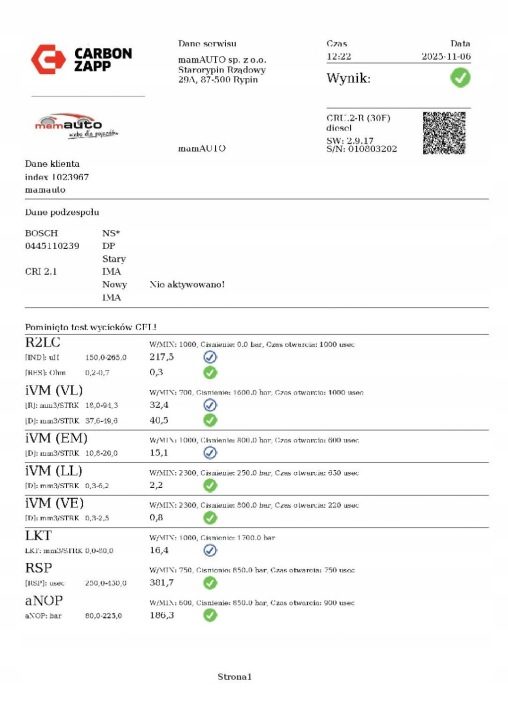 ФОРСУНКА ТЕСТ 0445110239 FORD FOCUS MK2 1.6 TDCI 109 Л.С. 08-11, фото 3