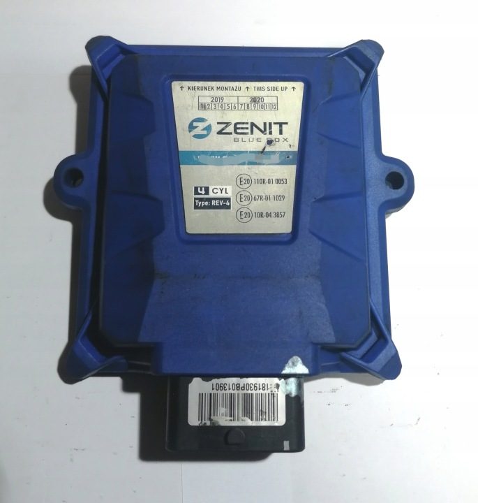 ЭБУ газа ГБО ZENIT BLUE БОКС 4cyl Type rev-4, фото 1